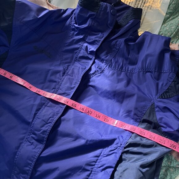 Columbia Bugaboo Jacket Womens L Purple Windbreaker Outdoor Gorpcore - Picture 8 of 10